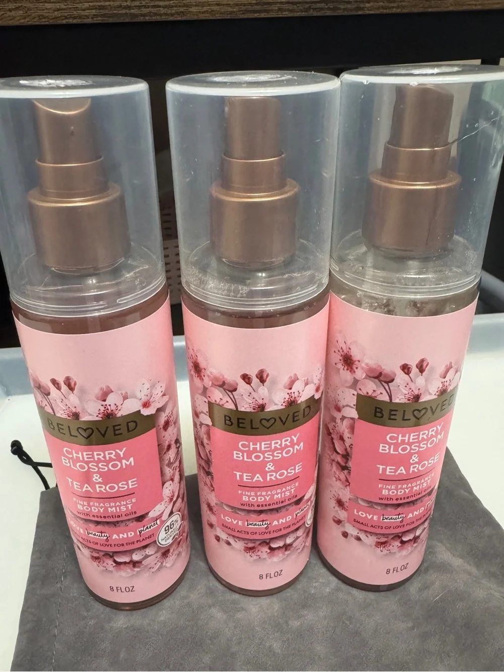 Beloved cherry blossom & tea rose body mist